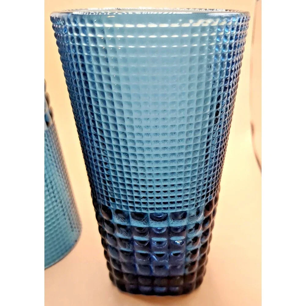 Vintage Malcolm Highball Glasses – Cornflower Blue (Set of 2) MCM